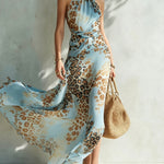 Desirè - Glamour dress with animal print