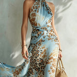 Desirè - Glamour dress with animal print