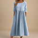 Robe Aérée En Coton Doux