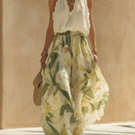 Lyselle™ | Elegante Luchtige Set met Bloemenprint
