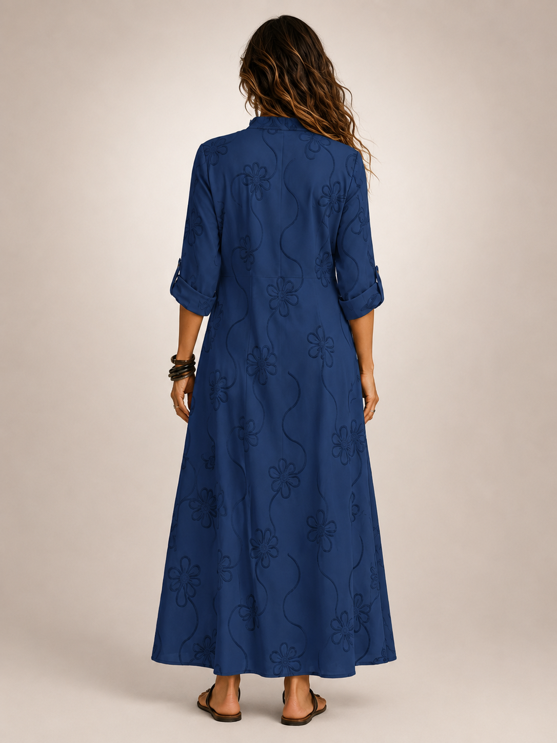 Merle | Tummy-concealing floral summer dress