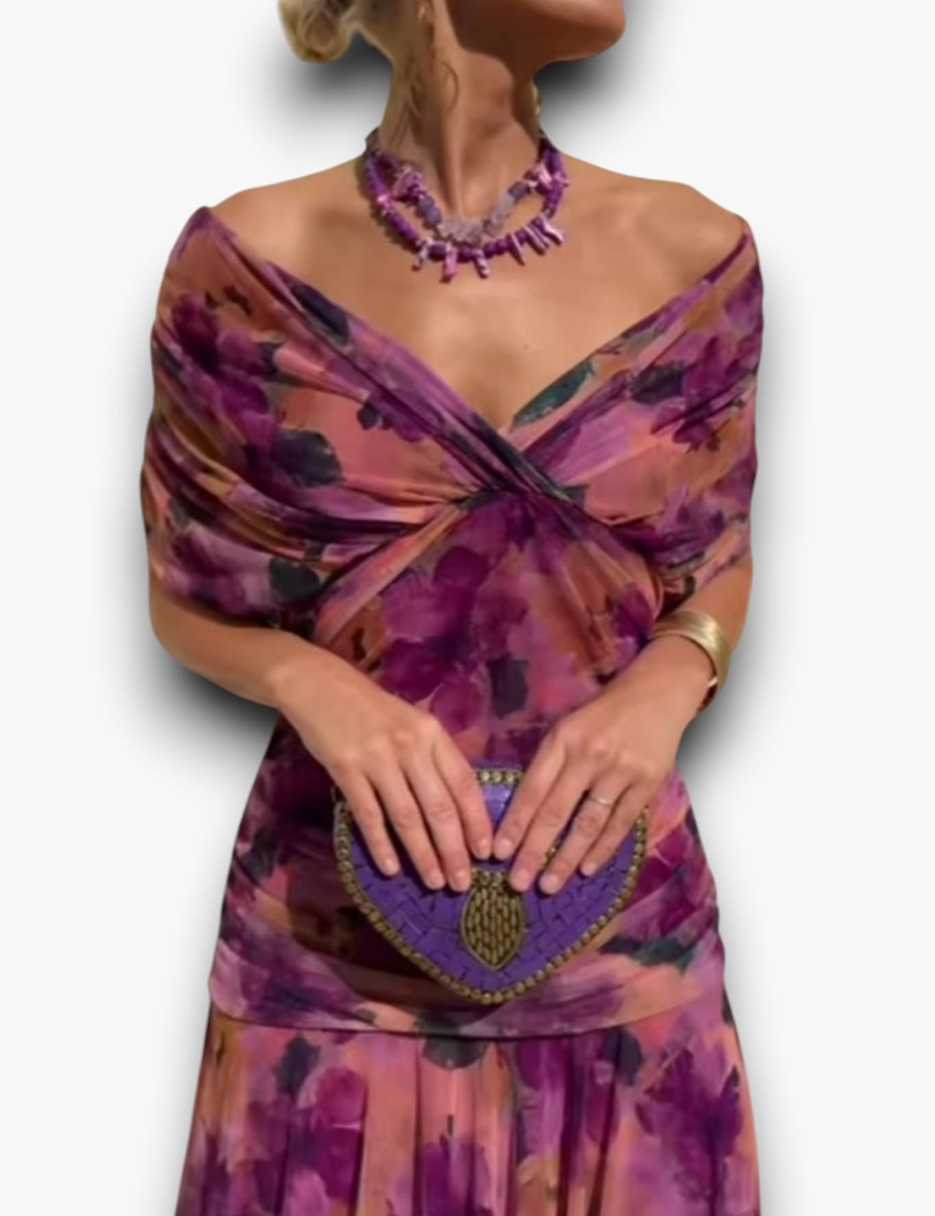 The Draped Occasion Maxi