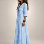 Merle | Tummy-concealing floral summer dress