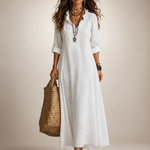 Merle | Tummy-concealing floral summer dress
