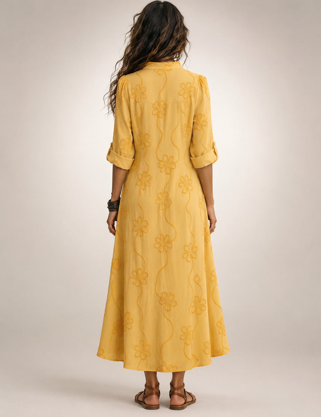 Merle | Tummy-concealing floral summer dress