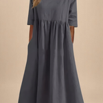 Robe Aérée En Coton Doux