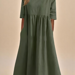 Robe Aérée En Coton Doux