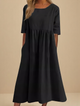 Robe Aérée En Coton Doux