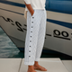 CAITLIN |PANTALÓN A RAYAS CON BOTONES ELEGANTES