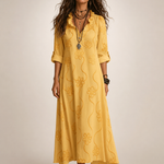 Merle | Tummy-concealing floral summer dress