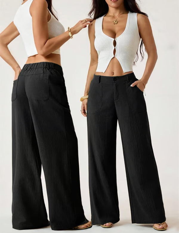 Palazzo Linen Pants