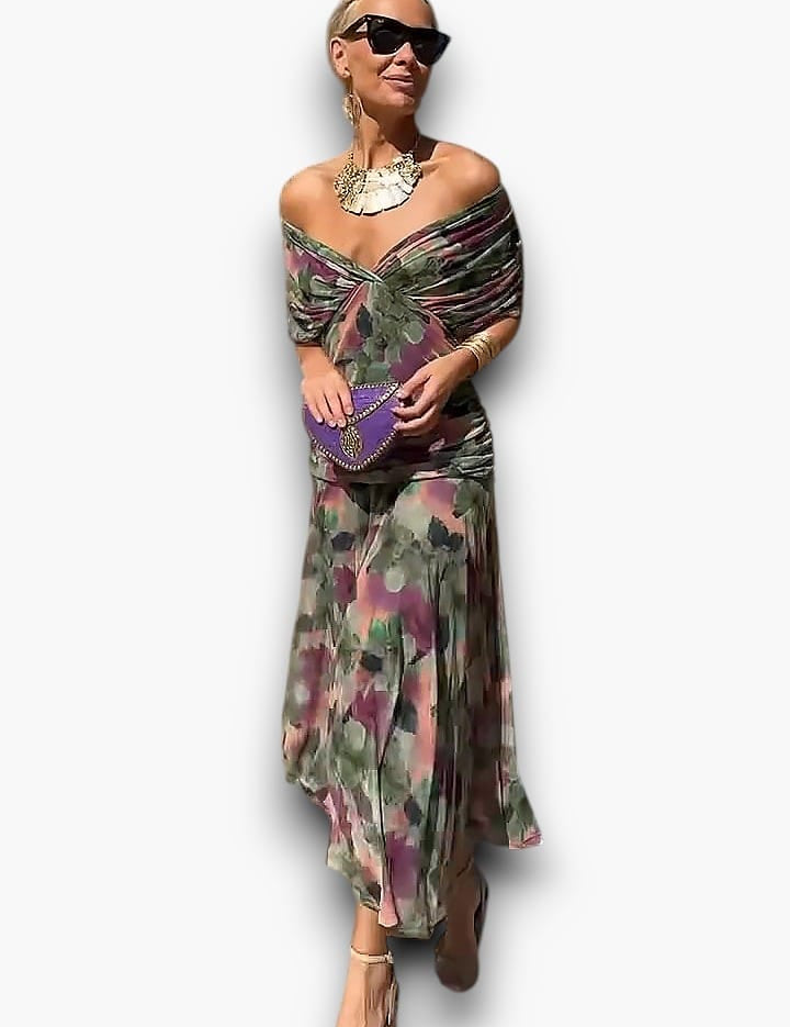 The Draped Occasion Maxi
