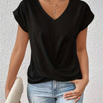Van Delft Mode® | Comfortabel T-shirt met elegante halslijn (TIJDELIJK 1+1 GRATIS!)