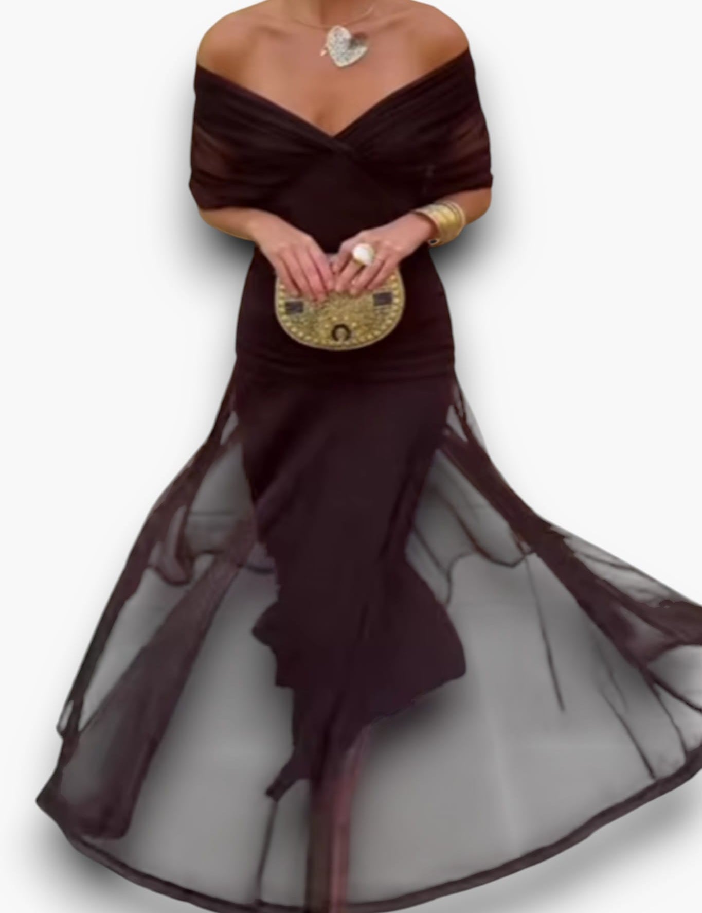 The Draped Occasion Maxi