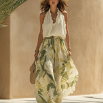 Lyselle™ | Elegante Luchtige Set met Bloemenprint