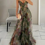 DELACROIX | Robe Maxi Élégance Florale (ÉDITION LIMITÉE!)