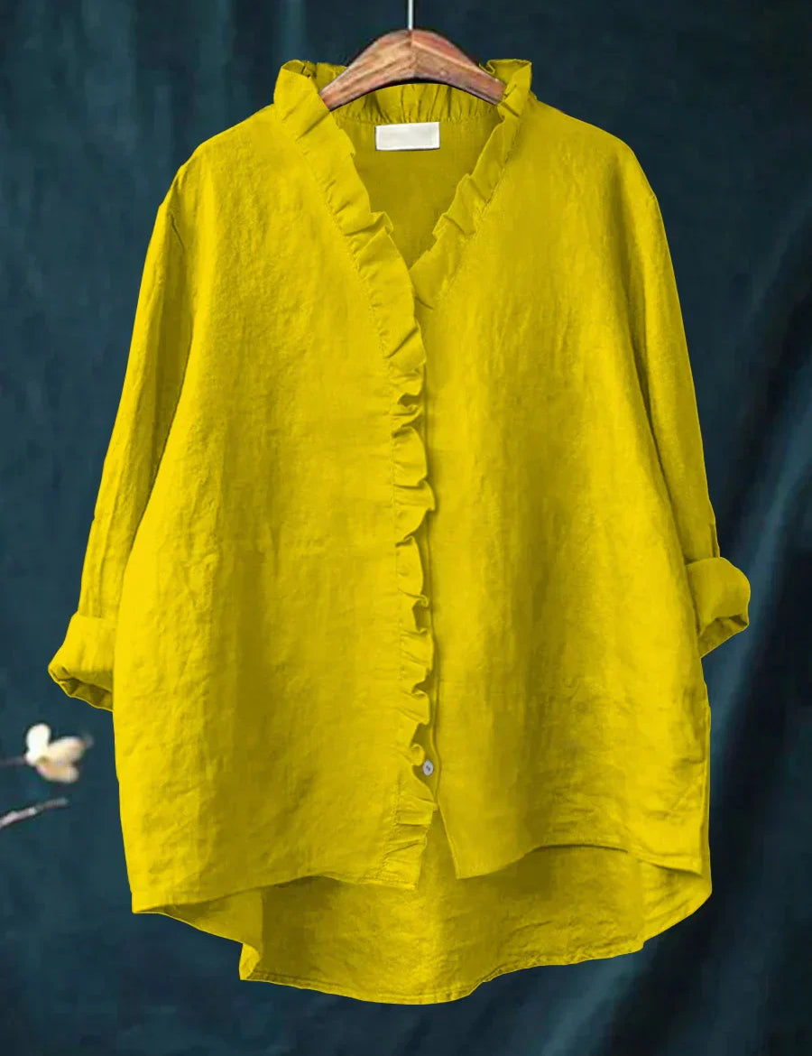 Lily - Blouse Légère Avec Volants