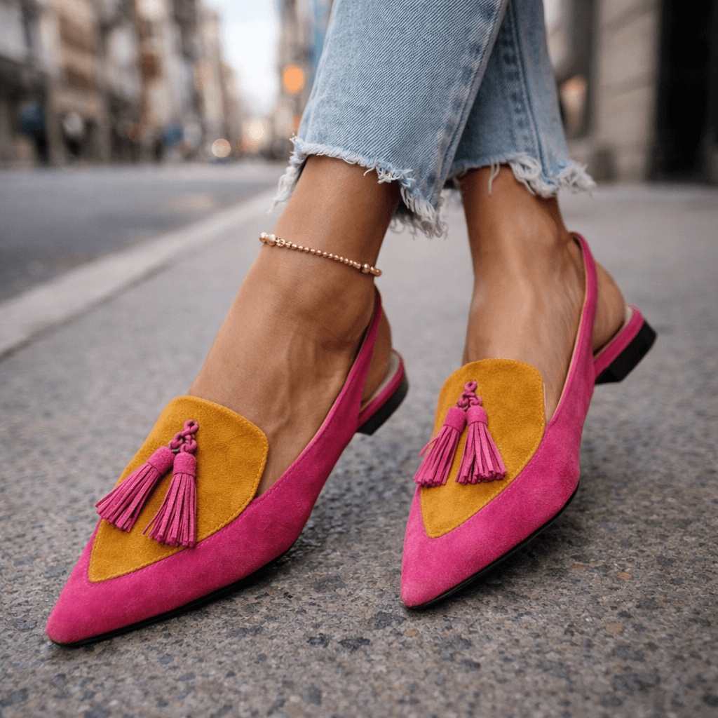 Elodie | Elegant Tassel Sandals