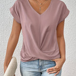 Van Delft Mode® | Comfortabel T-shirt met elegante halslijn (TIJDELIJK 1+1 GRATIS!)