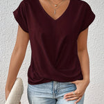 Van Delft Mode® | Comfortabel T-shirt met elegante halslijn (TIJDELIJK 1+1 GRATIS!)