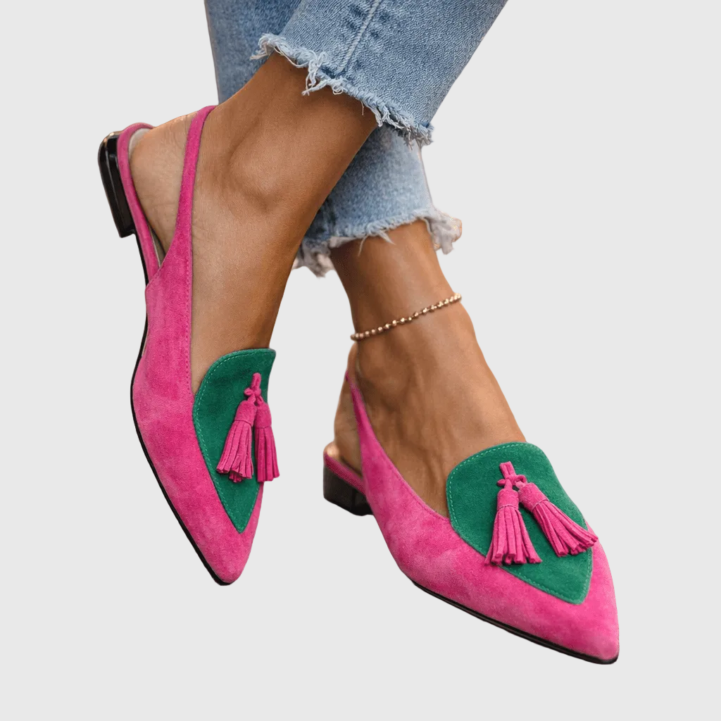 Elodie | Elegant Tassel Sandals