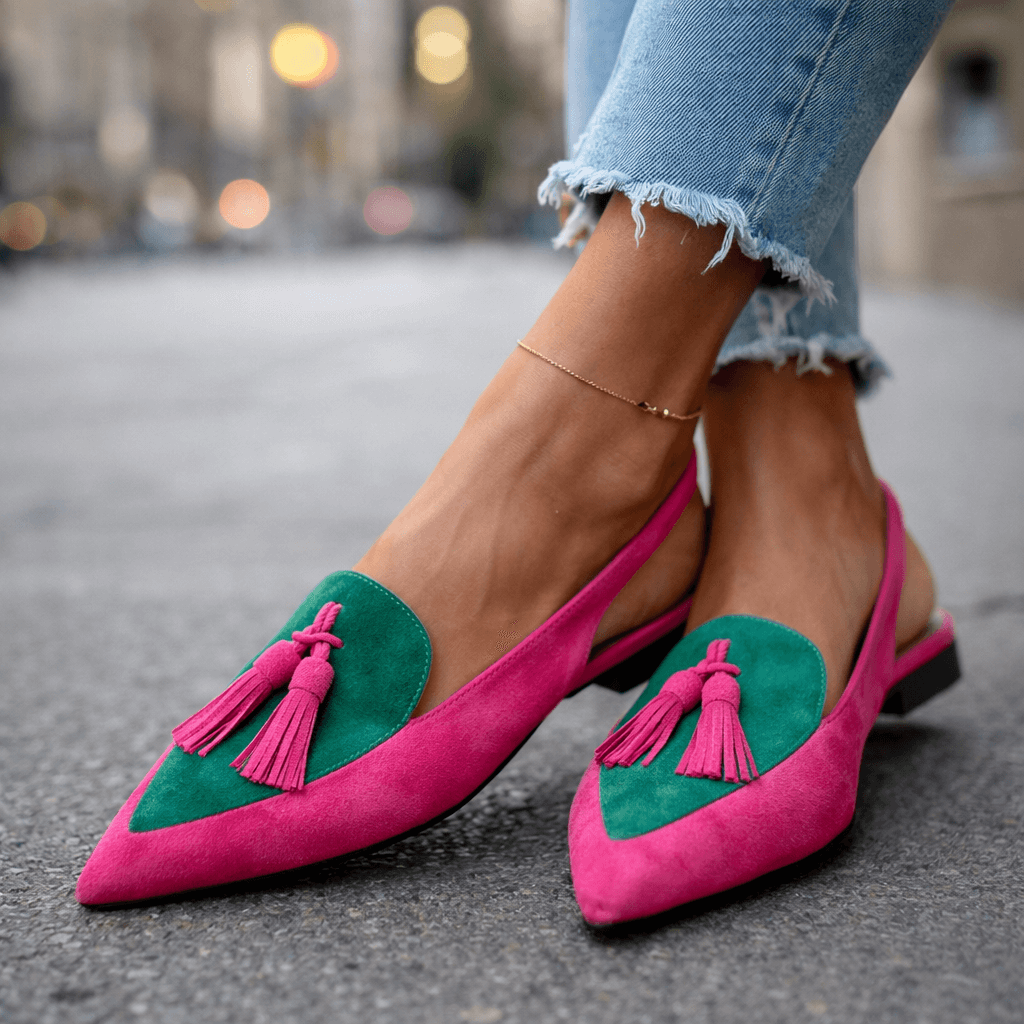 Elodie | Elegant Tassel Sandals
