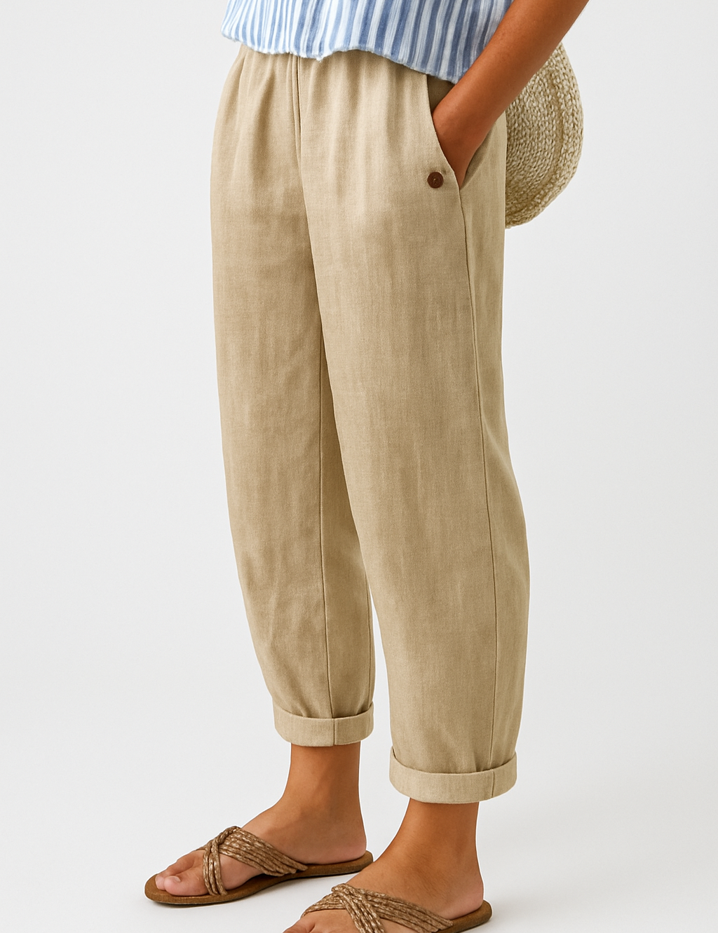 Noraya | Stylish Pants with Side Pockets