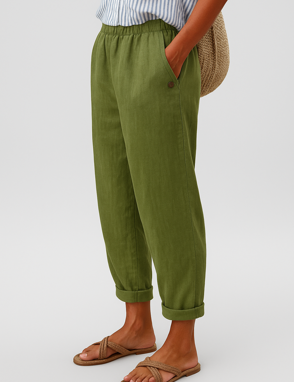 Noraya | Stylish Pants with Side Pockets