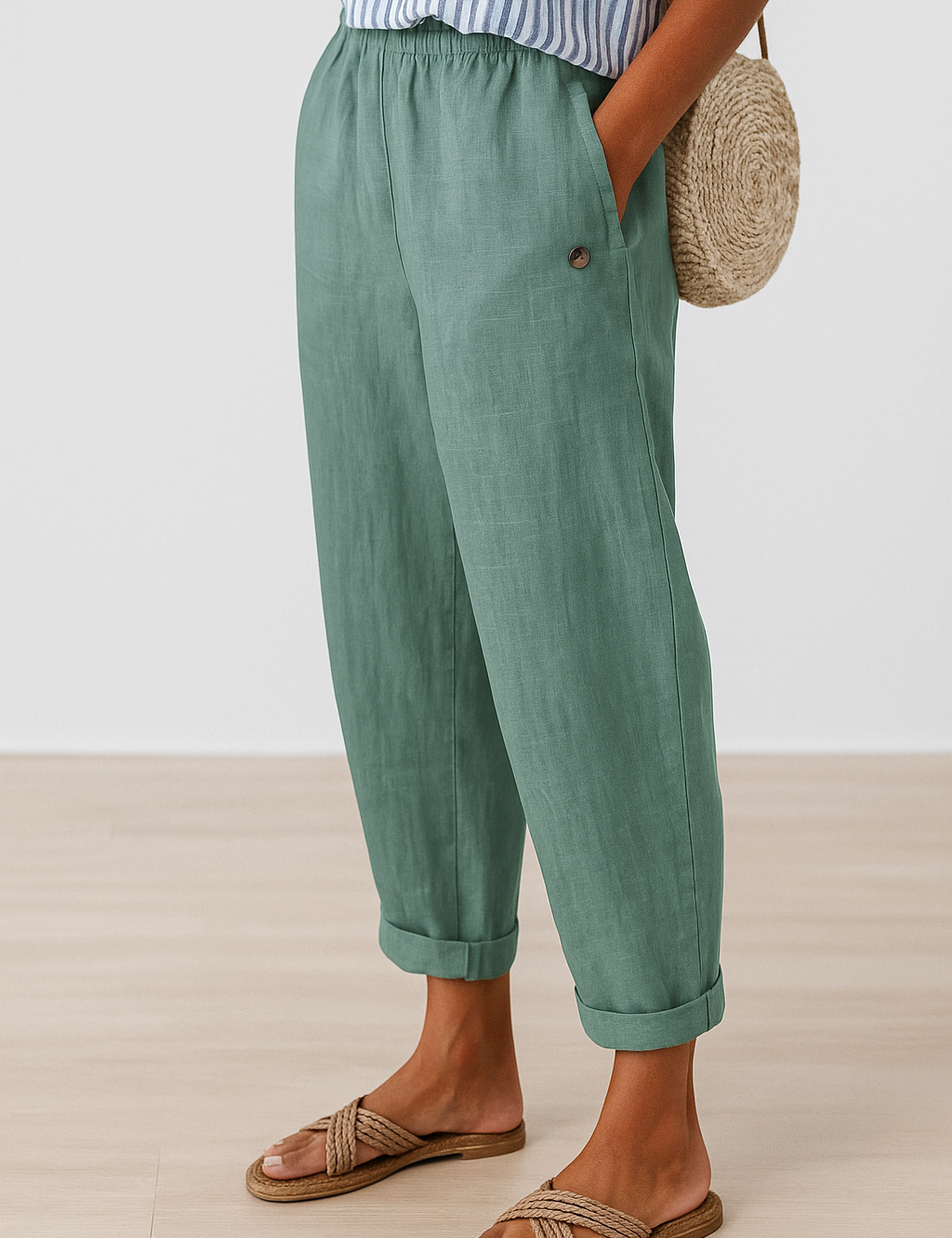 Noraya | Stylish Pants with Side Pockets