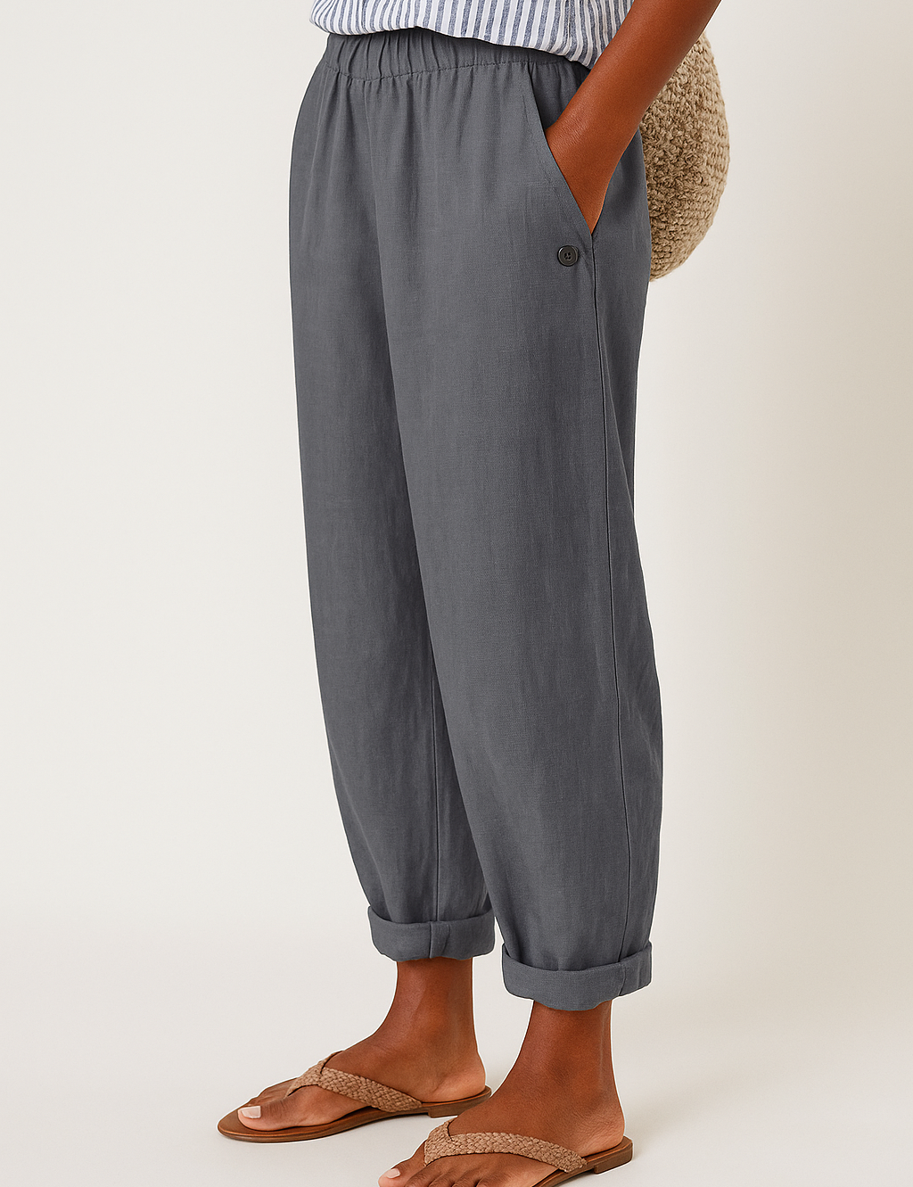 Noraya | Stylish Pants with Side Pockets