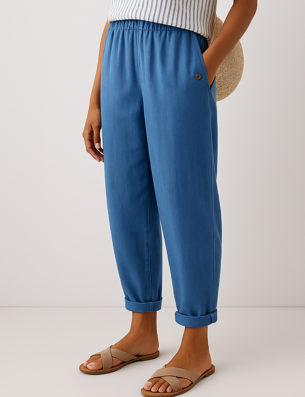Noraya | Stylish Pants with Side Pockets