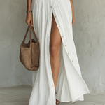 Willow Dress — Long Sleeve Maxi with Shirt Collar