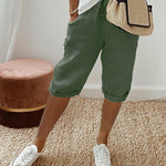 Laluna® | Katoen linnen Dames Shorts