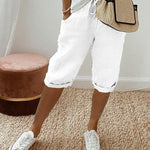 Laluna® | Katoen linnen Dames Shorts
