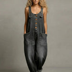 Molly - Women's Denim Jumpsuit