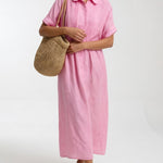 Lysandra™ — Fluid Summer Shirt Dress