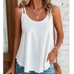 Große Größe 5xl Frauen Freizeit Einfache Boho Camis Tops frauen Aushöhlen Top Pullover Neue Sommer Casual Strand Shirts kleidung