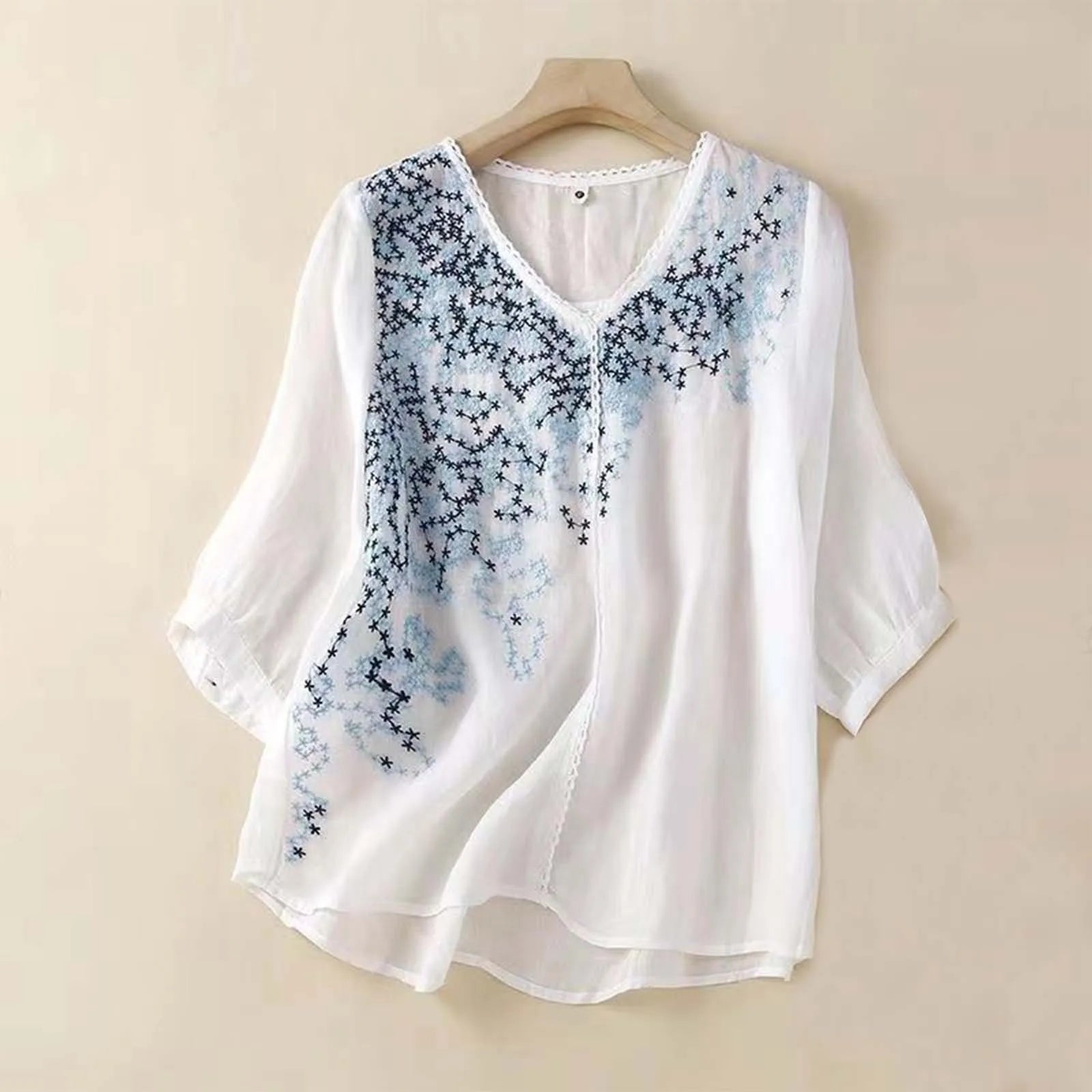 Elowen Linen Blouse