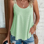 Große Größe 5xl Frauen Freizeit Einfache Boho Camis Tops frauen Aushöhlen Top Pullover Neue Sommer Casual Strand Shirts kleidung
