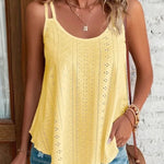 Große Größe 5xl Frauen Freizeit Einfache Boho Camis Tops frauen Aushöhlen Top Pullover Neue Sommer Casual Strand Shirts kleidung