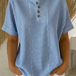 Belle | Relaxed Striped  Blouse