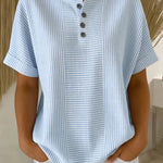 Belle | Relaxed Striped  Blouse