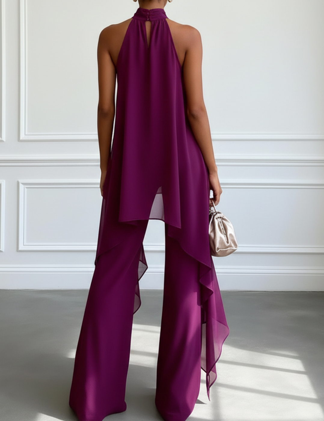 MOREAU LYON | ENSEMBLE HALTER ÉLÉGANT POUR FEMMES