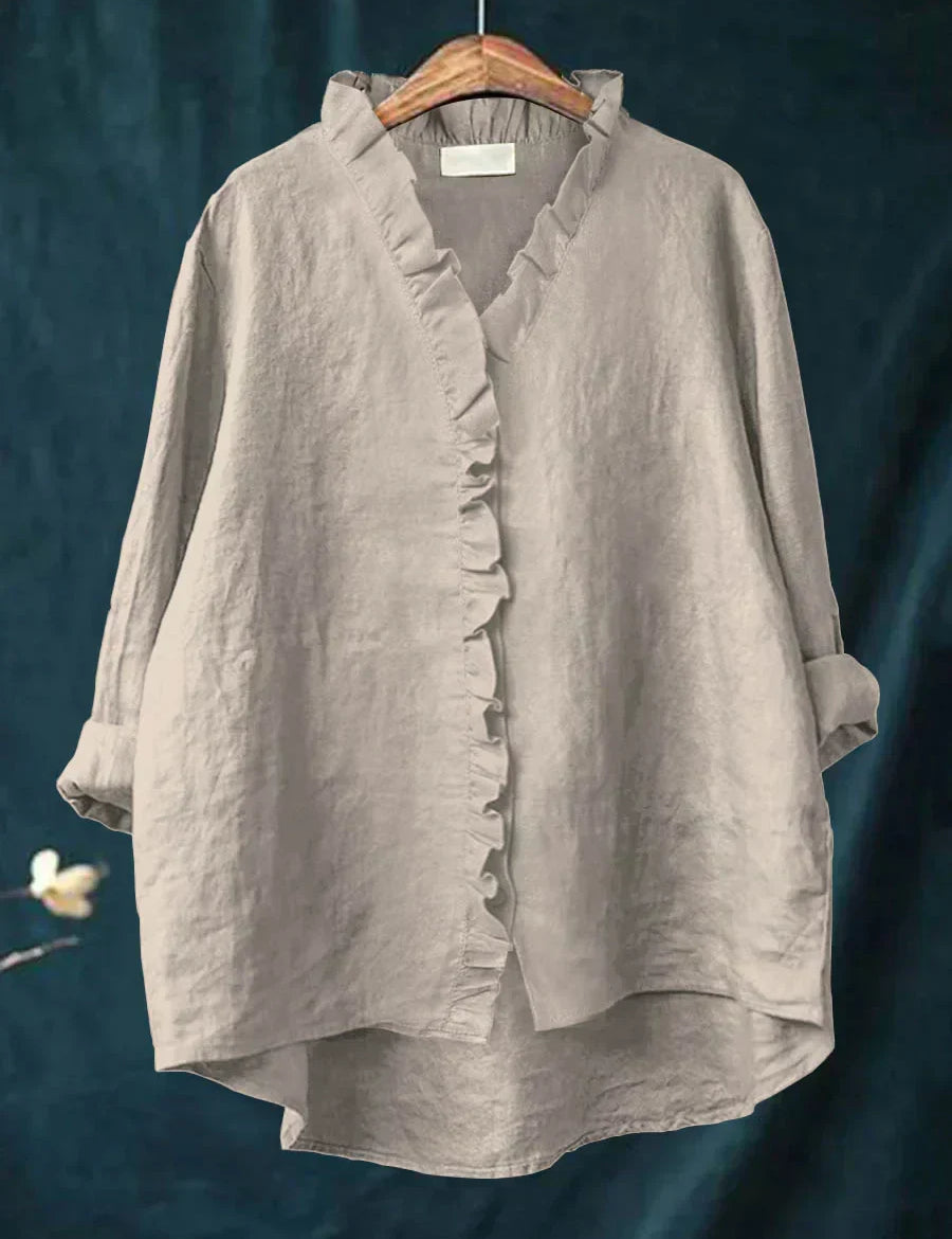 Lily - Blouse Légère Avec Volants