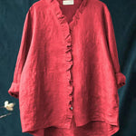 Lily - Blouse Légère Avec Volants