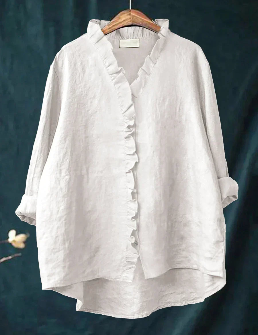 Lily - Blouse Légère Avec Volants