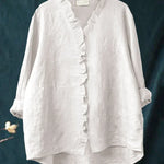 Lily - Blouse Légère Avec Volants