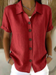 ZARA BUTTON FRONT BLOUSE