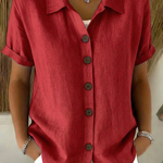 ZARA BUTTON FRONT BLOUSE