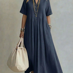 Noor™ | Geplooide jurk